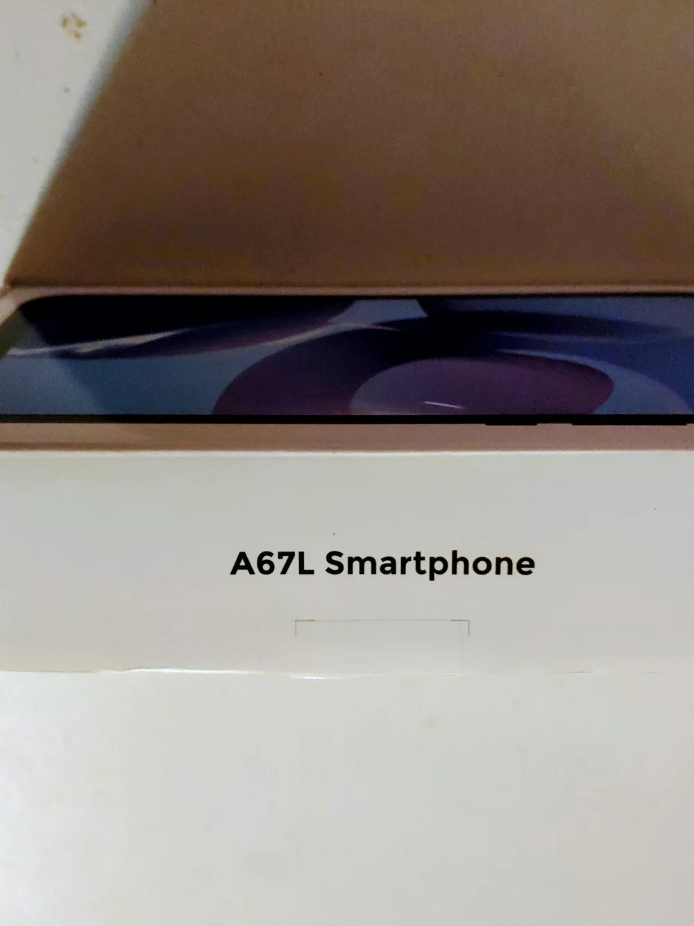 New Fox A67L Smartphone with Blue Display